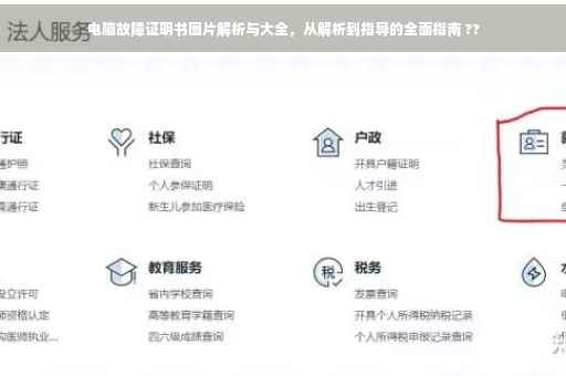 电脑故障证明书图片解析与大全，从解析到指导的全面指南 ??