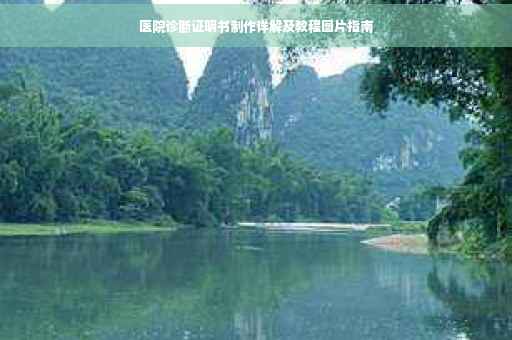 医院诊断证明书制作详解及教程图片指南