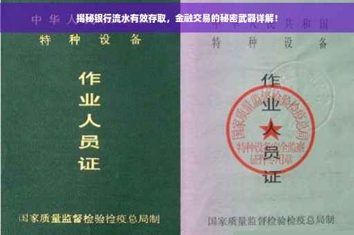 揭秘银行流水有效存取，金融交易的秘密武器详解！