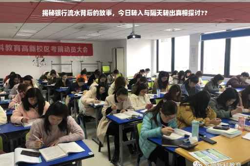 揭秘银行流水背后的故事，今日转入与隔天转出真相探讨??