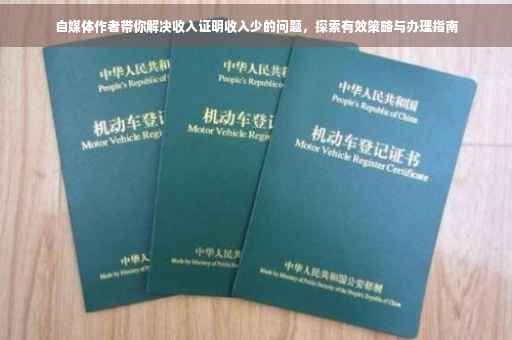 自媒体作者带你解决收入证明收入少的问题，探索有效策略与办理指南
