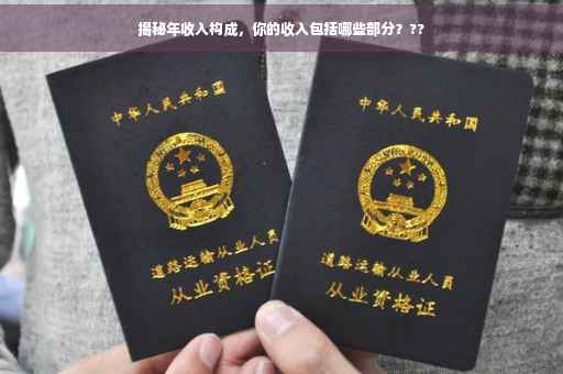 揭秘年收入构成，你的收入包括哪些部分？??