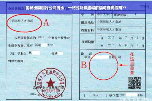 揭秘出国银行公司流水，一站式财务旅程解读与查询指南??
