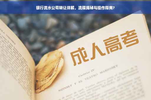 银行流水公司转让详解，流程揭秘与操作指南?