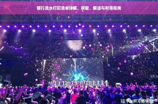 银行流水打印清单详解，获取、解读与利用指南