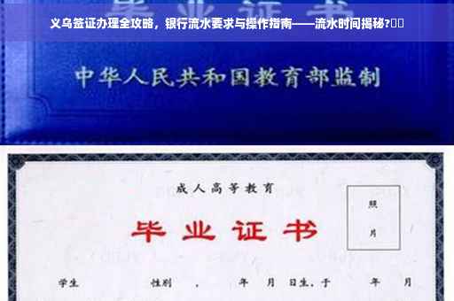 义乌签证办理全攻略，银行流水要求与操作指南——流水时间揭秘?⚡️
