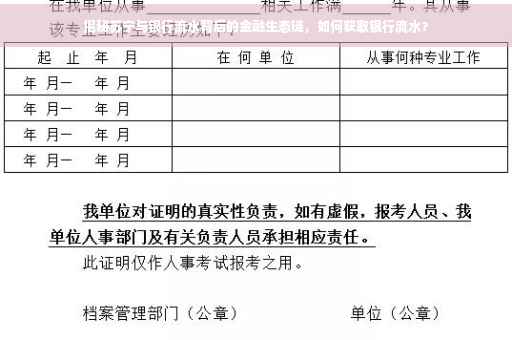 揭秘苏宁与银行流水背后的金融生态链，如何获取银行流水？