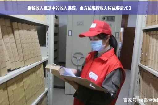 揭秘收入证明中的收入来源，全方位解读收入构成要素?⚡️