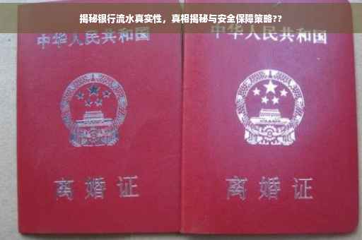 揭秘银行流水真实性，真相揭秘与安全保障策略??