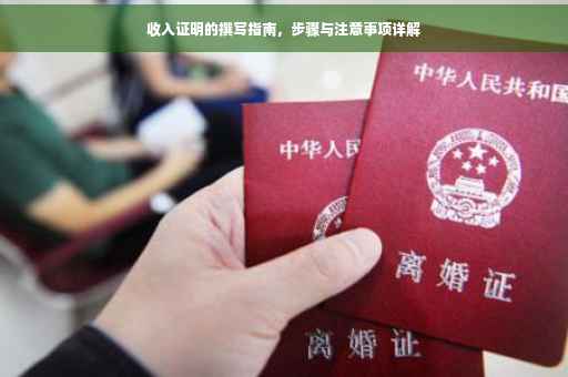 收入证明的撰写指南，步骤与注意事项详解