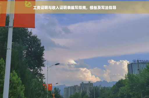 工资证明与收入证明表编写指南，模板及写法指导