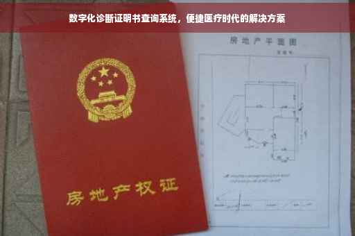数字化诊断证明书查询系统，便捷医疗时代的解决方案