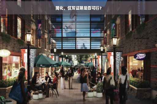 简化，仅写证明是否可行？