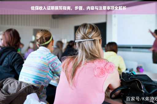 低保收入证明撰写指南，步骤、内容与注意事项全解析