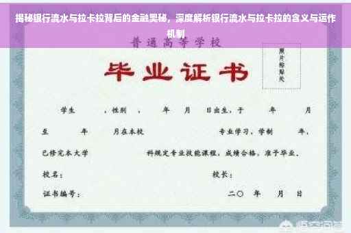 揭秘银行流水与拉卡拉背后的金融奥秘，深度解析银行流水与拉卡拉的含义与运作机制