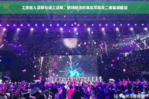 工资收入证明与误工证明，职场经济的真实写照及二者差异解读