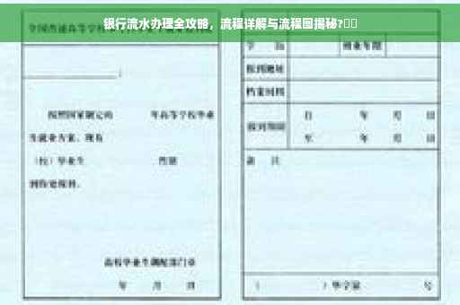 银行流水办理全攻略，流程详解与流程图揭秘?⚡️