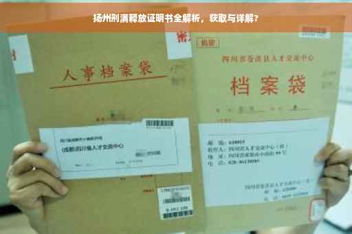 扬州刑满释放证明书全解析，获取与详解?