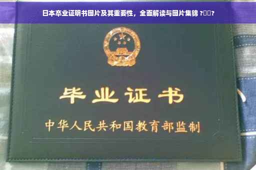 日本卒业证明书图片及其重要性，全面解读与图片集锦 ?⚡️?