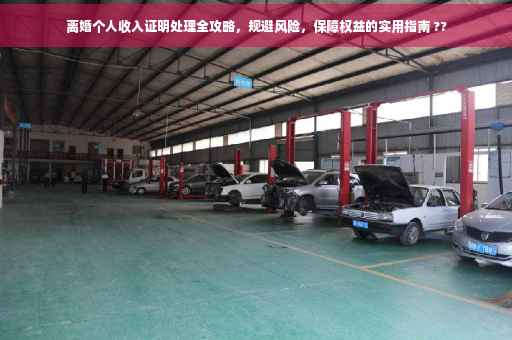 离婚个人收入证明处理全攻略，规避风险，保障权益的实用指南 ??