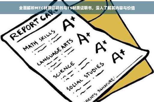 全面解析MTC材质证明书与TS材质证明书，深入了解其内容与价值