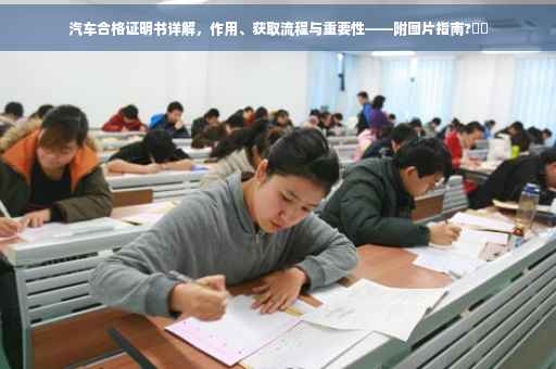 汽车合格证明书详解，作用、获取流程与重要性——附图片指南?⚡️