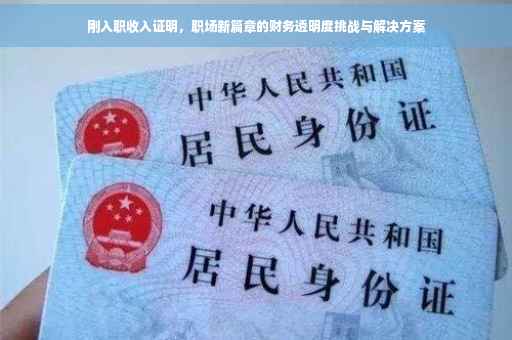 刚入职收入证明，职场新篇章的财务透明度挑战与解决方案
