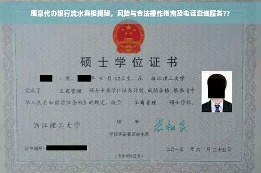 鹿泉代办银行流水真相揭秘，风险与合法操作指南及电话查询服务??
