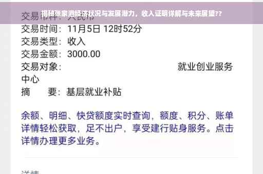 揭秘张家港经济状况与发展潜力，收入证明详解与未来展望??