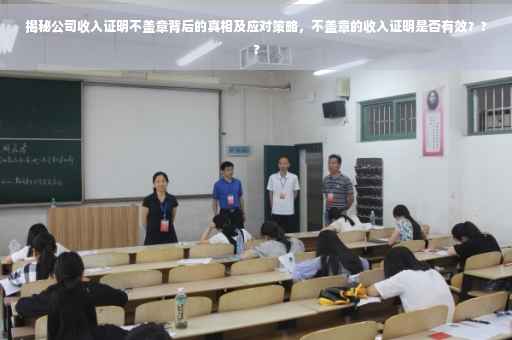 揭秘公司收入证明不盖章背后的真相及应对策略，不盖章的收入证明是否有效？??