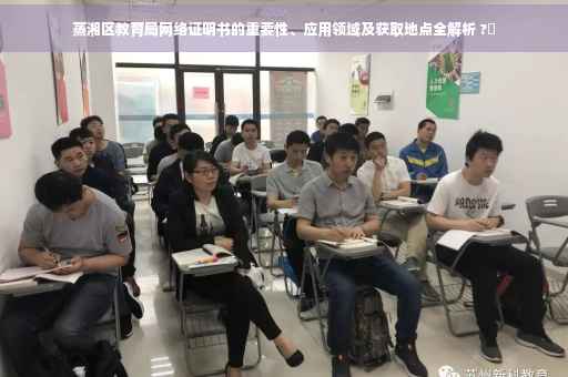 蒸湘区教育局网络证明书的重要性、应用领域及获取地点全解析 ?✨