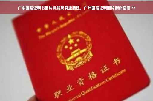 广东医院证明书图片详解及其重要性，广州医院证明图片制作指南 ??