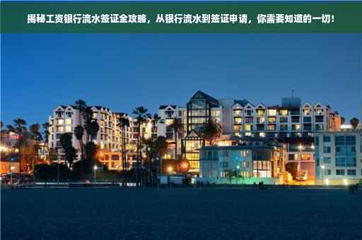 揭秘工资银行流水签证全攻略，从银行流水到签证申请，你需要知道的一切！