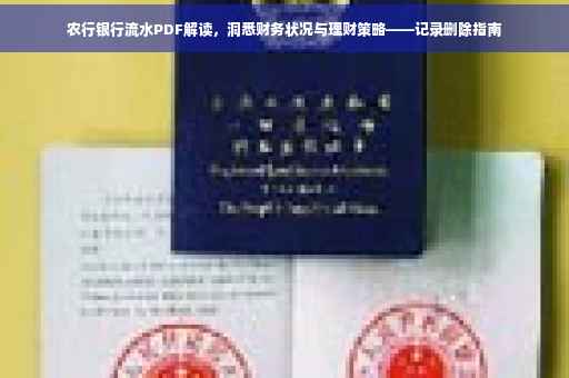 农行银行流水PDF解读，洞悉财务状况与理财策略——记录删除指南