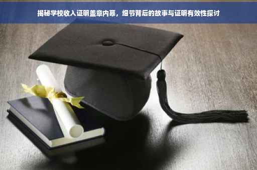 揭秘学校收入证明盖章内幕，细节背后的故事与证明有效性探讨