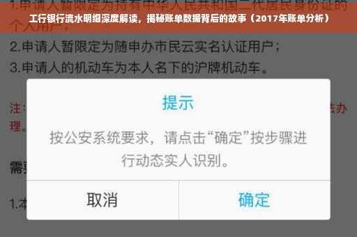 工行银行流水明细深度解读，揭秘账单数据背后的故事（2017年账单分析）