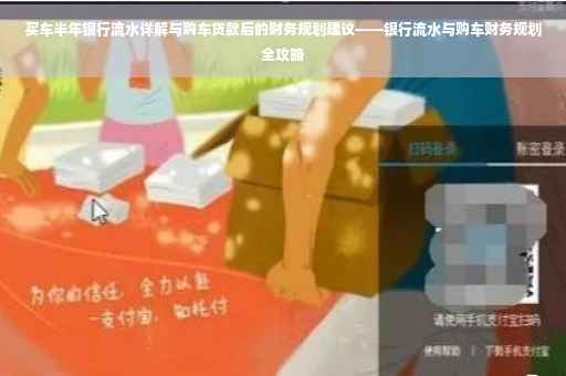 买车半年银行流水详解与购车贷款后的财务规划建议——银行流水与购车财务规划全攻略