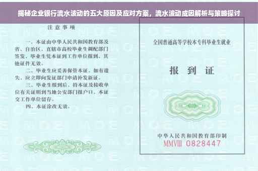 揭秘企业银行流水波动的五大原因及应对方案，流水波动成因解析与策略探讨