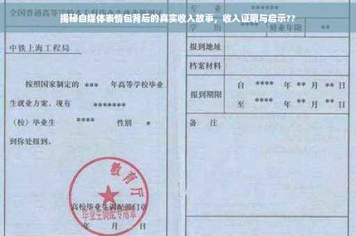 揭秘自媒体表情包背后的真实收入故事，收入证明与启示??