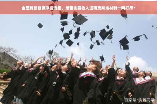 全面解读低保申请流程，是否需要收入证明及所需材料一网打尽?