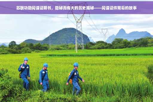 苏联功勋间谍证明书，隐秘而伟大的历史揭秘——间谍证件背后的故事