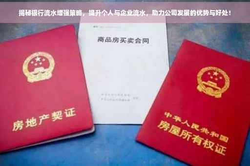 揭秘银行流水增强策略，提升个人与企业流水，助力公司发展的优势与好处！