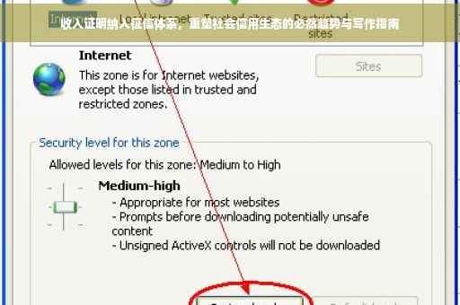 收入证明纳入征信体系，重塑社会信用生态的必然趋势与写作指南