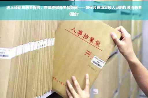 收入证明与养老保险，构建稳健养老保障网——如何合理填写收入证明以缴纳养老保险？