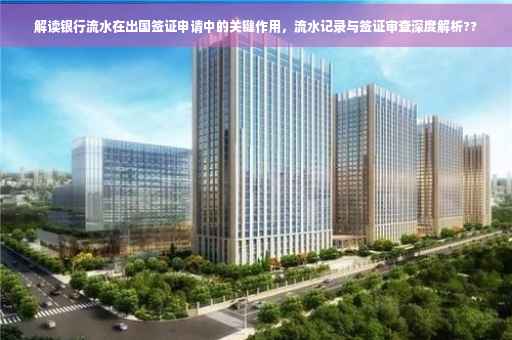 解读银行流水在出国签证申请中的关键作用，流水记录与签证审查深度解析??