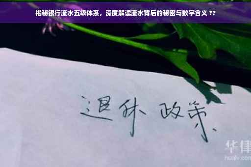 揭秘银行流水五级体系，深度解读流水背后的秘密与数字含义 ??