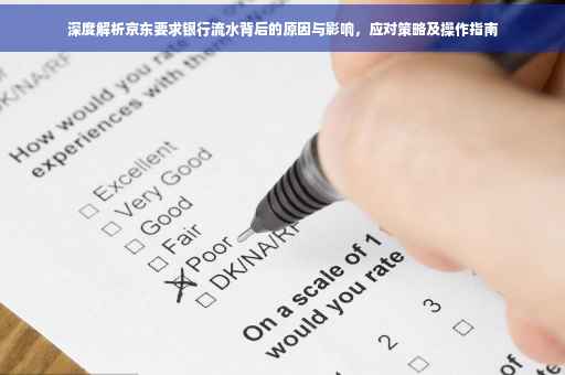 深度解析京东要求银行流水背后的原因与影响，应对策略及操作指南