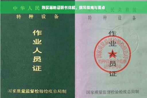 购买墓地证明书详解，撰写指南与要点