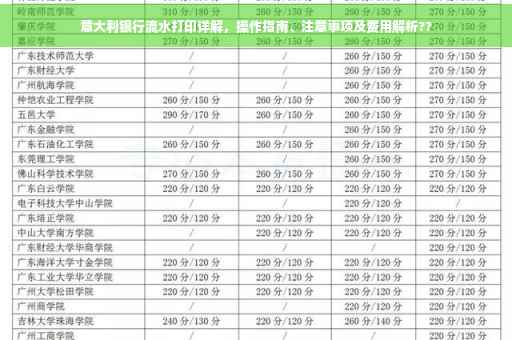意大利银行流水打印详解，操作指南、注意事项及费用解析??