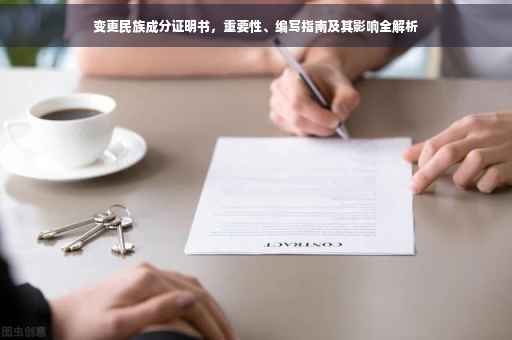 变更民族成分证明书，重要性、编写指南及其影响全解析